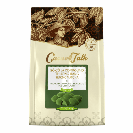Sô Cô La Compound Thượng Hạng Hương Matcha Cacao Talk - Dạng Nút Áo (1 kg)