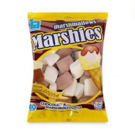 Kẹo Xốp Marshies Choco - Vanila (80g)