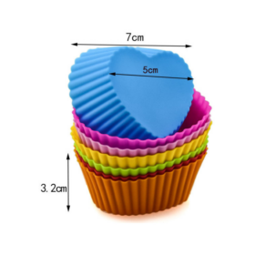 Khuôn Silicon Hình Trái Tim