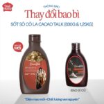 Sốt Sô Cô La Cacao Talk (1.25 kg) - Ảnh 3