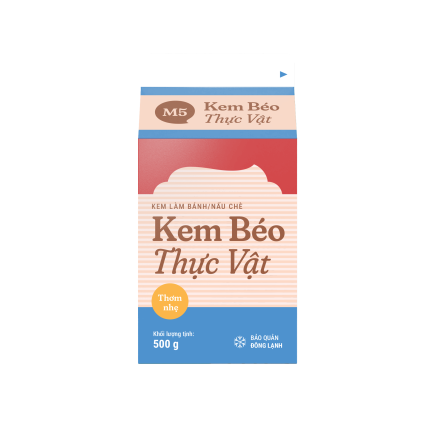 Kem béo thực vật M5