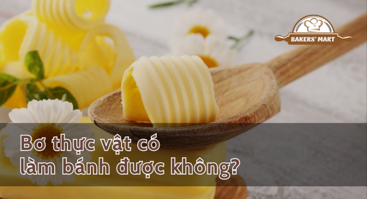 Bơ thực vật có làm bánh được không