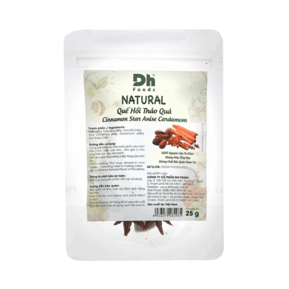Natural Quế Hồi Thảo Quả DH Foods (25g)