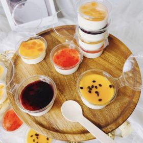 Hủ Nhựa Đựng Sốt Nắp Liền 4oz