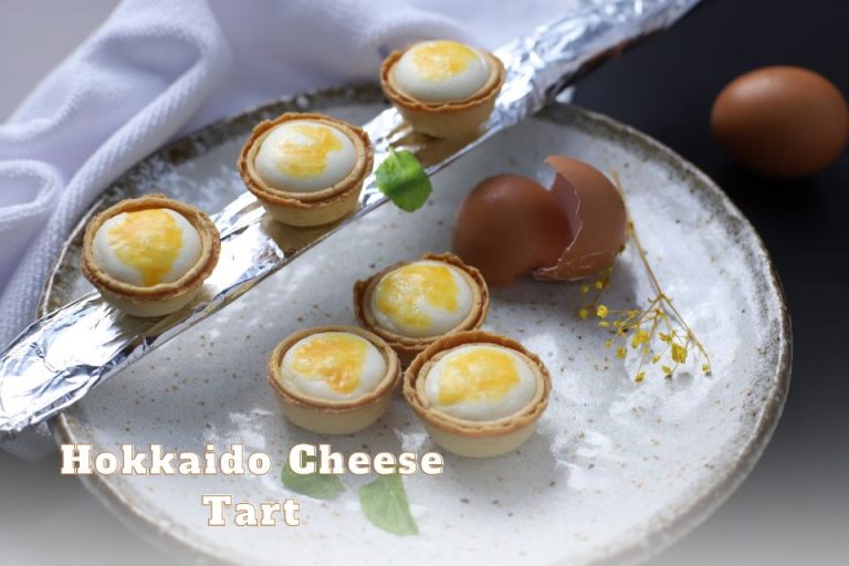 Hướng dẫn làm bánh Hokkaido Cheese Tart