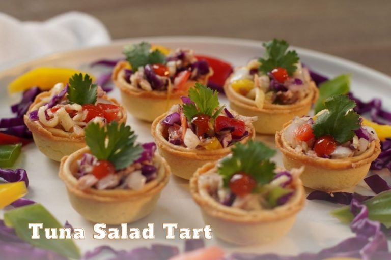 Hướng dẫn làm bánh Tuna Salad Tart