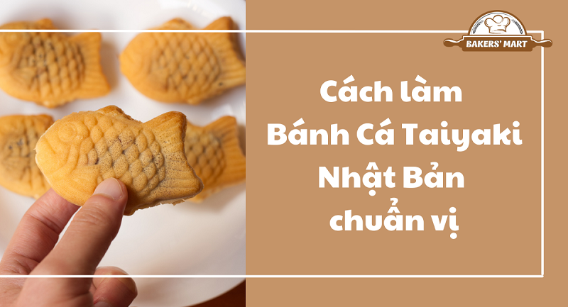 Bánh Cá Taiyaki Nhật Bản