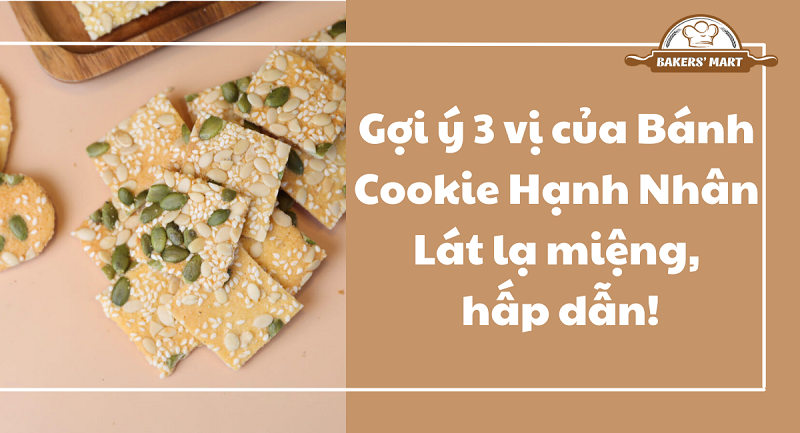 Bánh cookie hạnh nhân lát