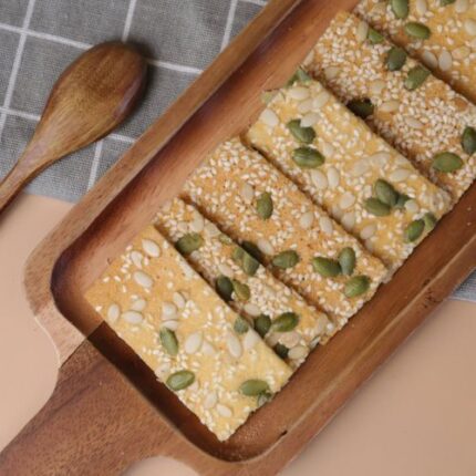 Bánh cookie hạnh nhân.
