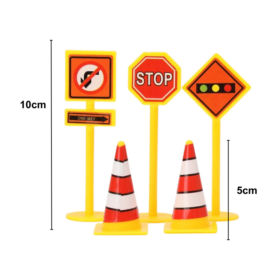 Set 5 Biển Báo Trang Trí Bánh