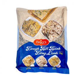 Dough Bột Bánh Đông Lạnh Cookie Mè Đen Fancy's (1kg)