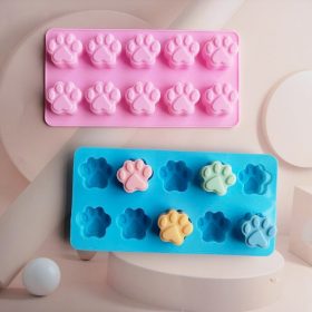 Khuôn Silicon Chân Mèo - Giao 1 Cái Màu Ngẫu Nhiên