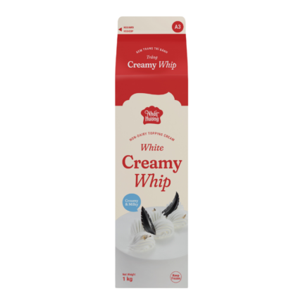 Kem Trang Trí Bánh Creamy Whip Trắng Nhất Hương - A3 (1 kg)