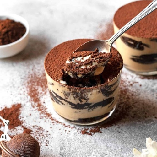 Tiramisu oreo hấp dẫn các tín đồ bánh ngọt