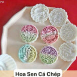 Khuôn Trung Thu Hoa Sen Cá 150g