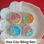 Khuôn Trung Thu Hoa Cúc Sen 200g