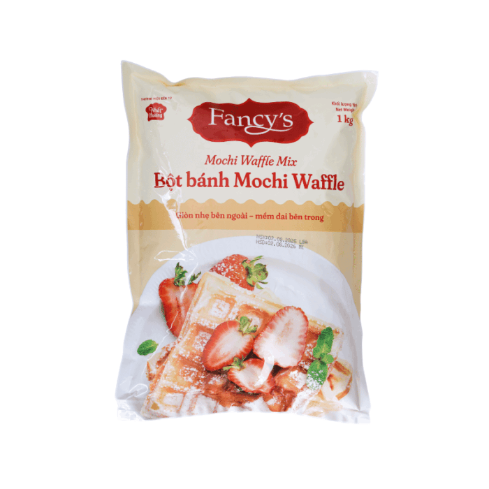 Bột Bánh Mochi Waffle Fancy's (1kg) - Ảnh 1