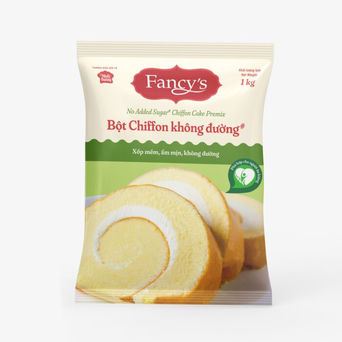 Bột Chiffon Không Đường Fancy's (1kg) - Ảnh 1