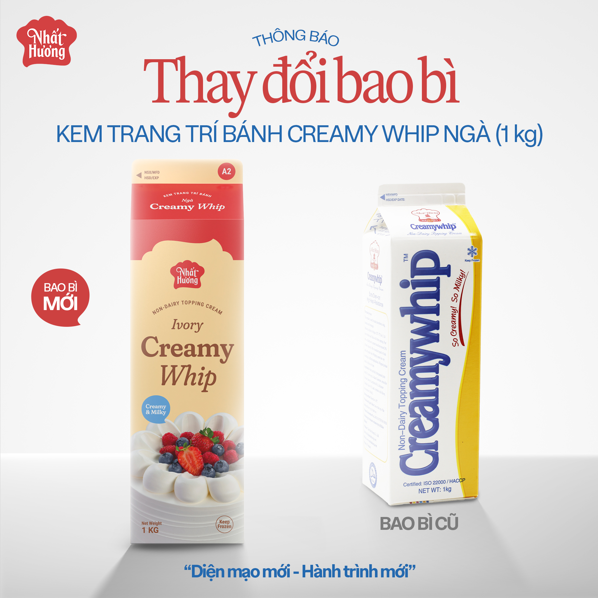 thong-bao-thay-doi-baobi-creamywhip-nga Kem Trang Trí Bánh Creamy Whip Ngà Nhất Hương - A2 (1 kg) - Ảnh 3