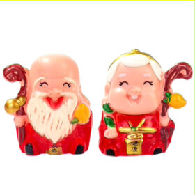 Trang Trí Ông Bà Thọ - Giao 2 con