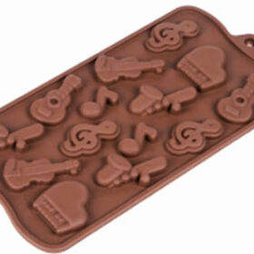 D0782 - Khuôn Silicon Nhạc Cụ - Giao màu ngẫu nhiên