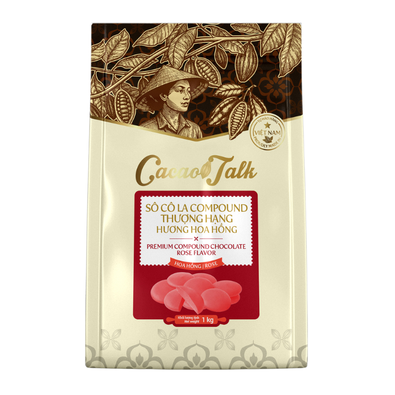 so-co-la-nut-ao-hoa-hong-1kg Sô Cô La Compound Thượng Hạng Hương Hoa Hồng Cacao Talk (500gr) - Ảnh 1