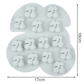 Khuôn Silicon Hình Cherry D0922