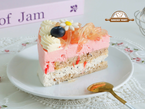 Công thức làm bánh Mousse Bưởi Hồng thơm mát, dậy vị