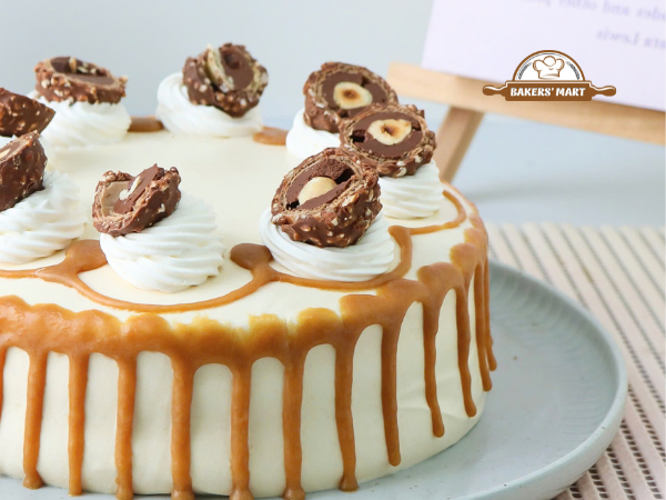 Caramel Pistachio Cake
