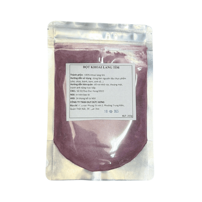 Bột Khoai Lang Tím (200g) - Ảnh 1
