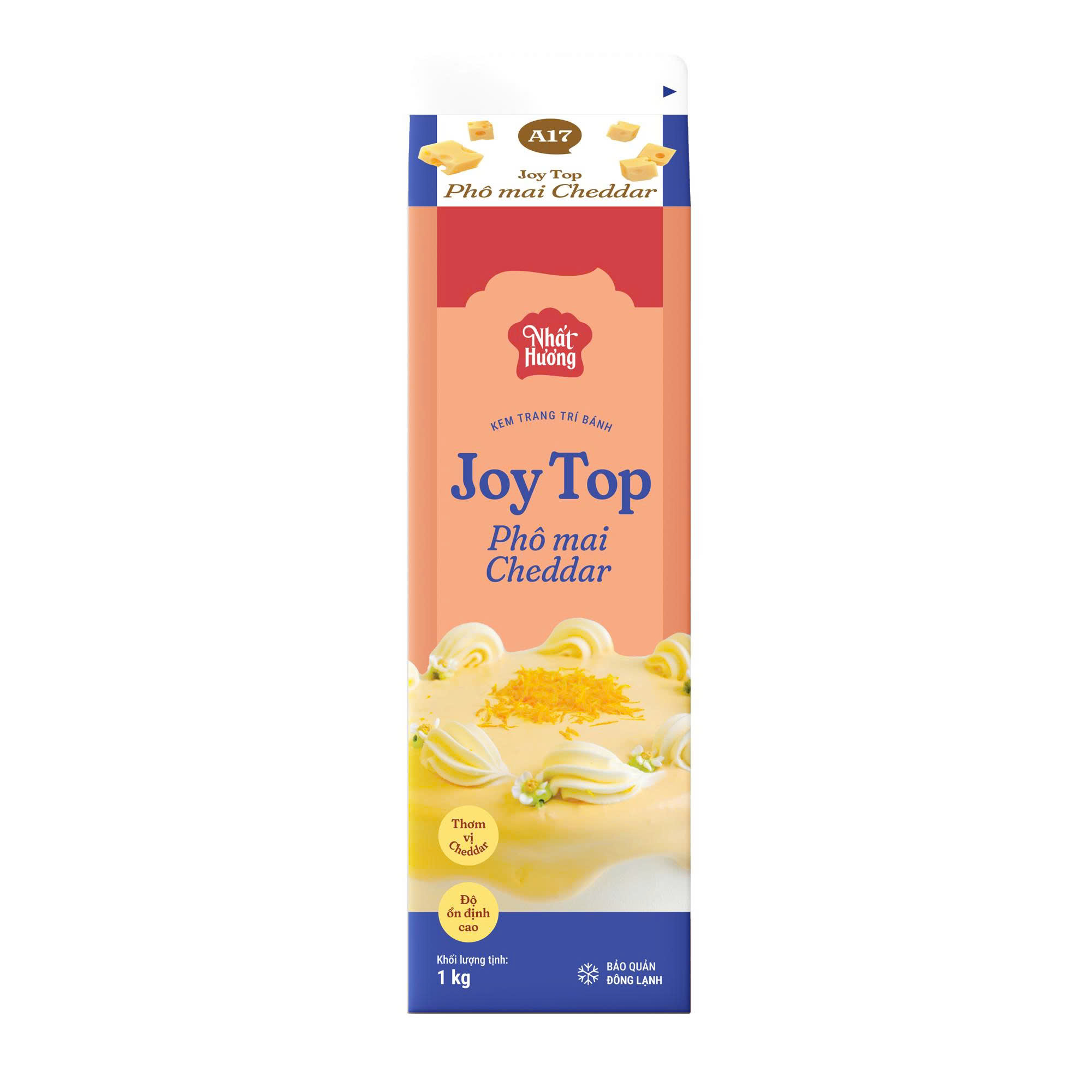 joy top Joy Top - Kem Phô Mai Cheddar Nhất Hương A17 (1 kg) - Ảnh 1