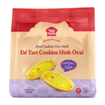 Đế Tart Cookies Hình Oval Nhất Hương (640 g - 40 cái)