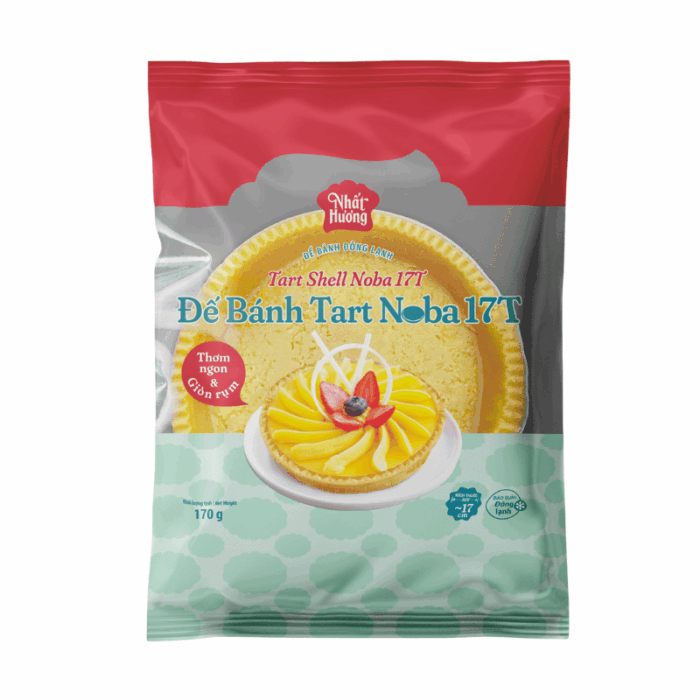 Đế Bánh Tart Noba 17T Nhất Hương (17 cm - 170 g) - Ảnh 1