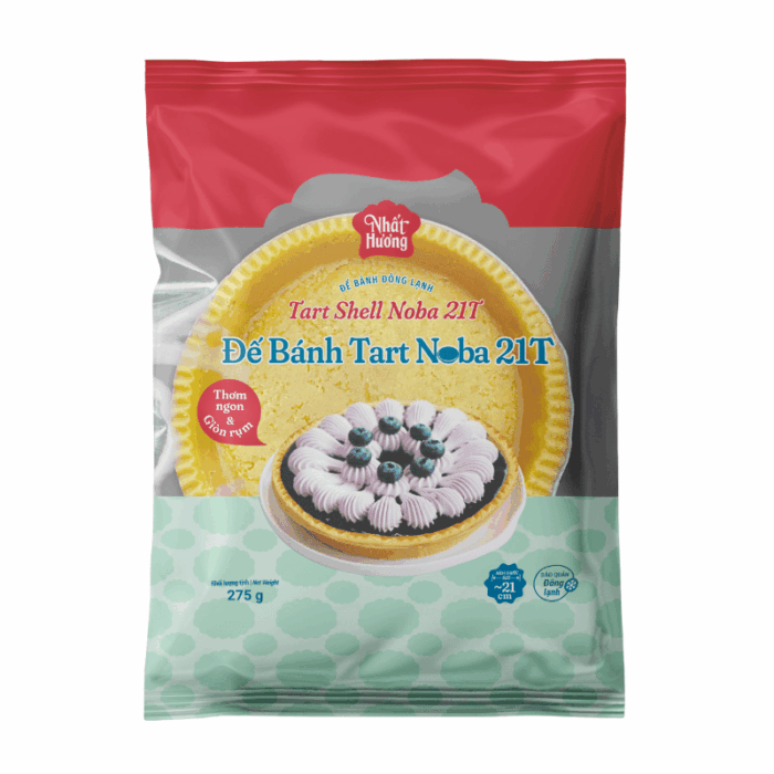 Đế Bánh Tart Noba 21T Nhất Hương (21 cm - 275 g) - Ảnh 1