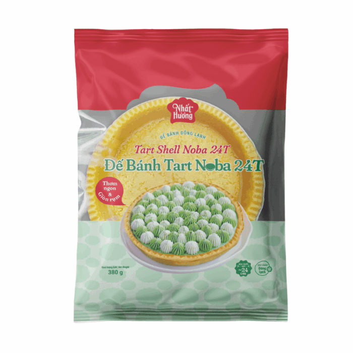 Đế Bánh Tart Noba 24T Nhất Hương (24 cm - 380 g) - Ảnh 1