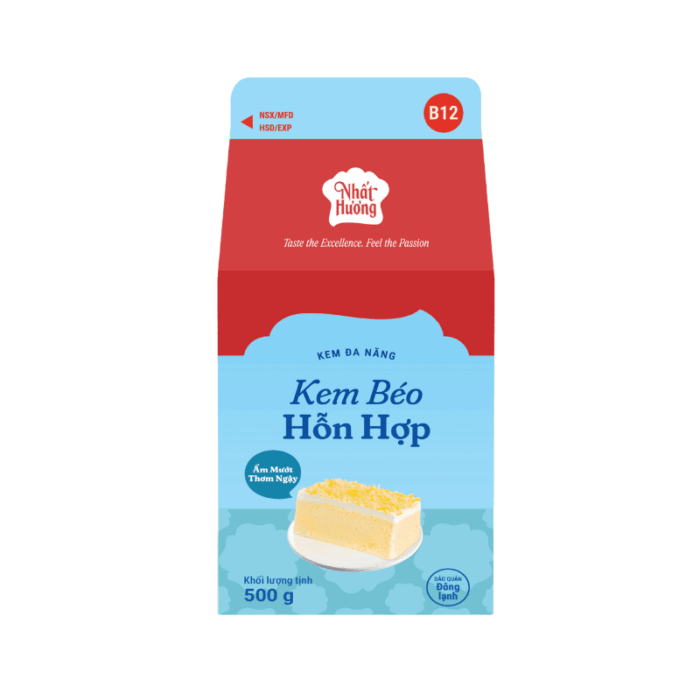 Kem Béo Hỗn Hợp Nhất Hương - B12