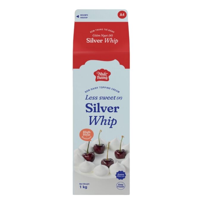 Kem Trang Trí Bánh Silver Whip Giảm Ngọt Nhất Hương - A4 (1 kg) - Ảnh 1
