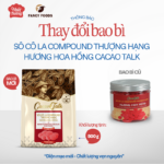 Sô Cô La Compound Thượng Hạng Hương Hoa Hồng Cacao Talk (500 g) - Ảnh 2