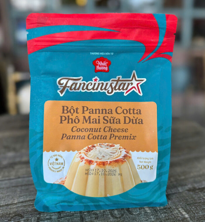 Bột Panna Cotta Phô Mai Sữa Dừa Nhất Hương (500gr) - Ảnh 1