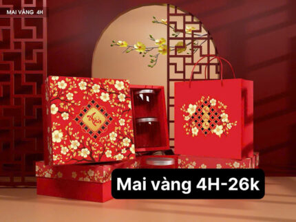 Hộp Mai Vàng 4 Hộp
