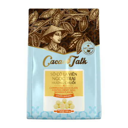 Sô Cô La Viên Ngọc Trai Hương Chuối Cacao Talk (200 g)