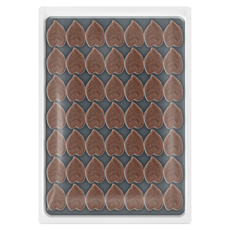 scl-hinh-chiec-la-sua-1 Sô Cô La Compound Sữa Hình Chiếc Lá Fan-B01-M Cacao Talk (270 g) - Ảnh 2