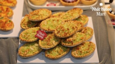 Bánh Tart Dừa lá Dứa