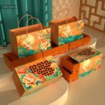 Hộp Trung Thu 4 Bánh 2 Tầng Vân Hoa/Ling - Ảnh 3