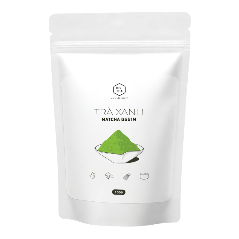 bot-tra-xanh-dotea Bột Trà Xanh Matcha Dotea G551M (100g) - Ảnh 1