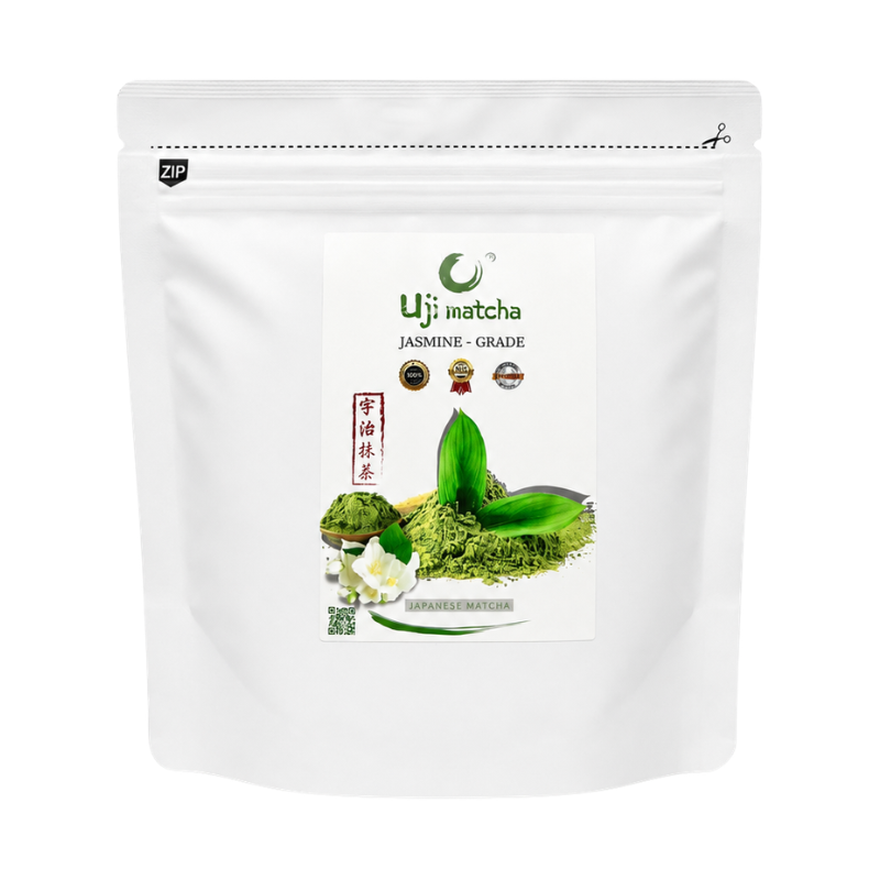 bot-tra-xanh-hoa-nhai-uji Bột Trà Xanh Hương Nhài Uji Matcha (100g) - Ảnh 1