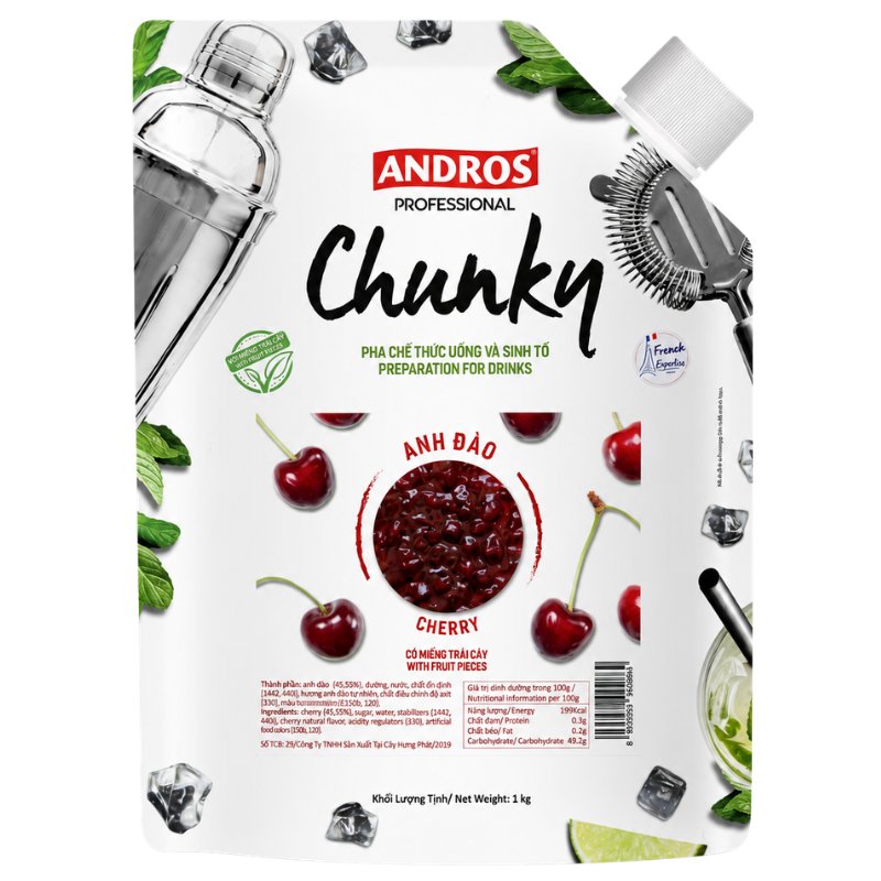 mut-anh-dao-chunky Mứt Anh Đào Chunky (1kg) - Ảnh 1