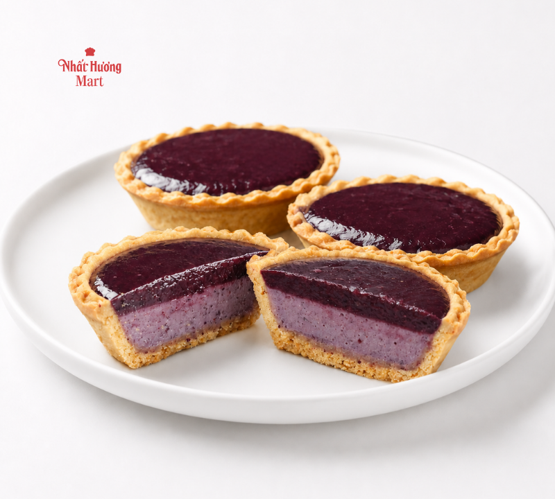blueberry tart 1 Blueberry Tart - Món bánh chua ngọt thanh mát giúp làm mới menu tiệm bánh