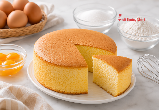 Phương pháp làm cốt bánh bông lan
