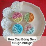 Khuôn Trung Thu Hoa Cúc Sen 150g